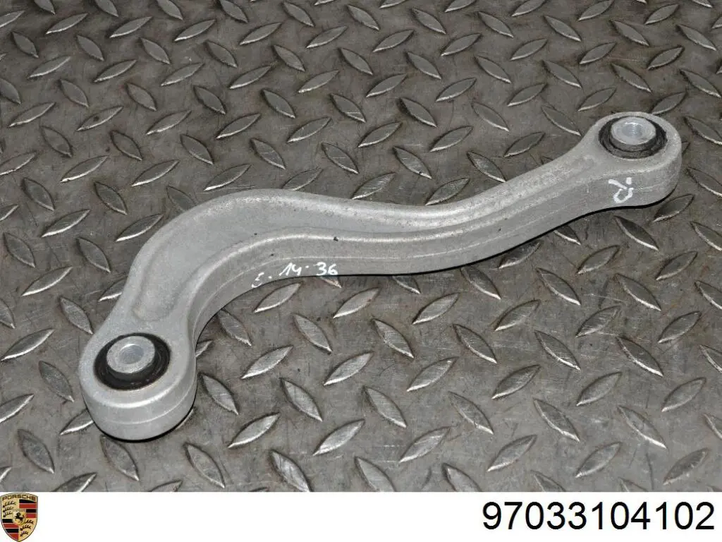 97033104102 Porsche brazo suspension (control trasero inferior izquierdo)