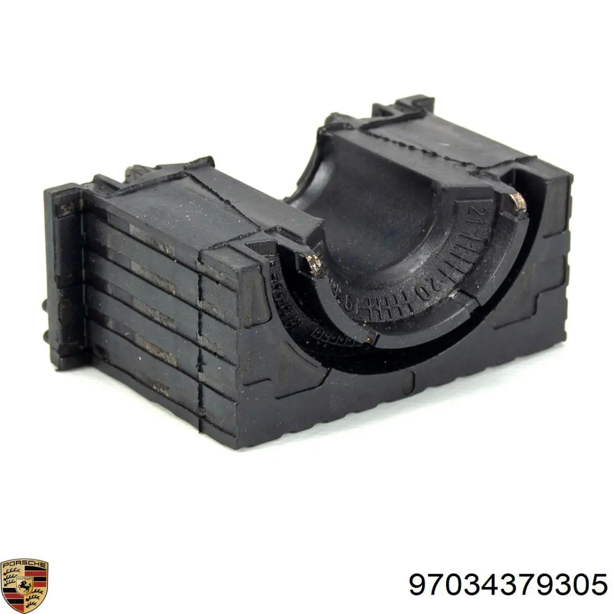 97034379305 Porsche soporte de estabilizador delantero inferior