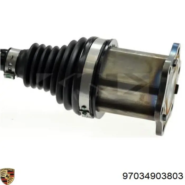 97034903803 Porsche árbol de transmisión delantero izquierdo