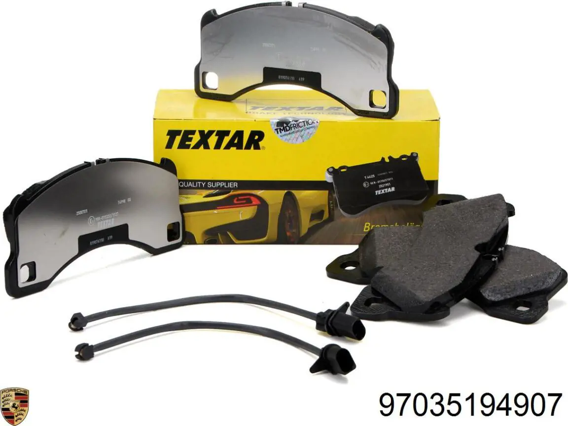 Pastillas freno delanteras Porsche 97035194907 precio, desde 75,72 EUR