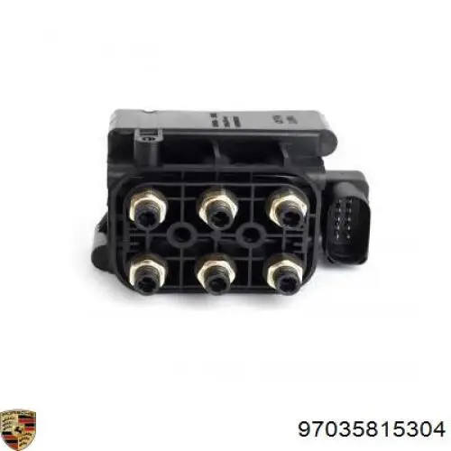 Comprar 97035815304 Porsche Bloque de válvulas de suspensión regulable