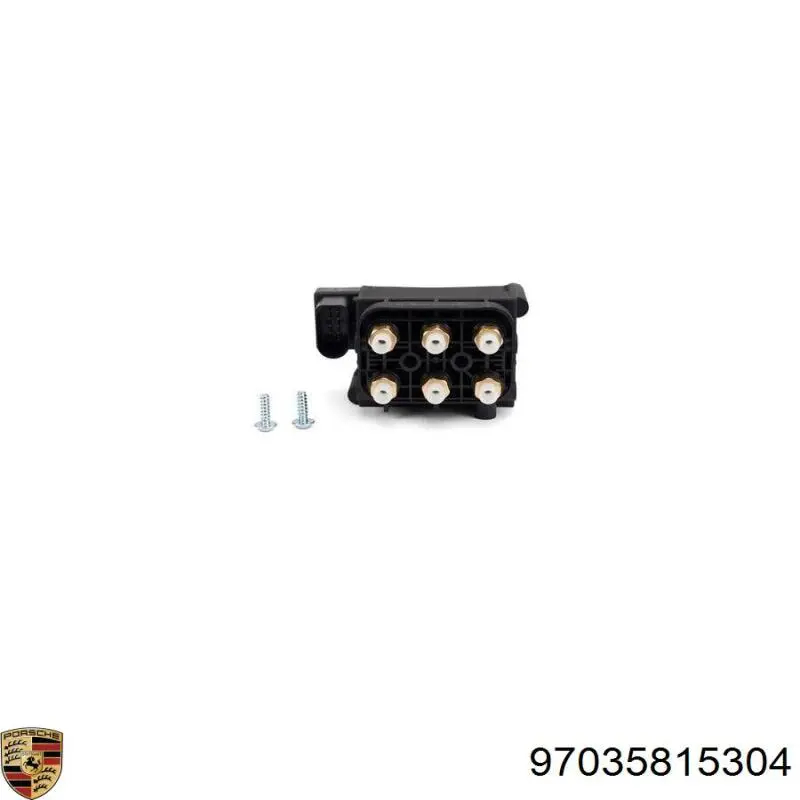 Bloque de válvulas de suspensión regulable Porsche 97035815304 precio, desde 140,57 EUR