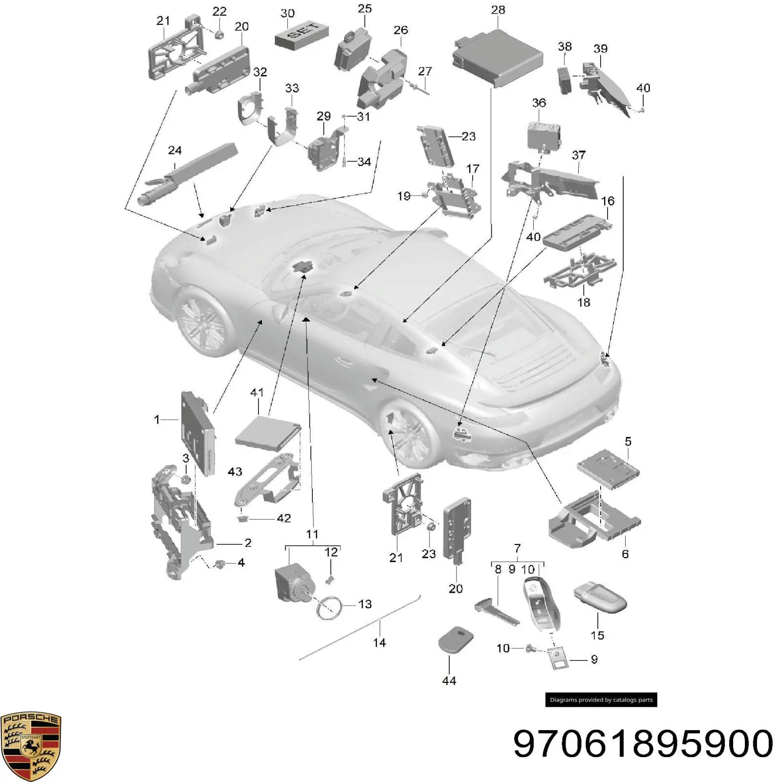  Porsche 97061895900 precio, desde  EUR