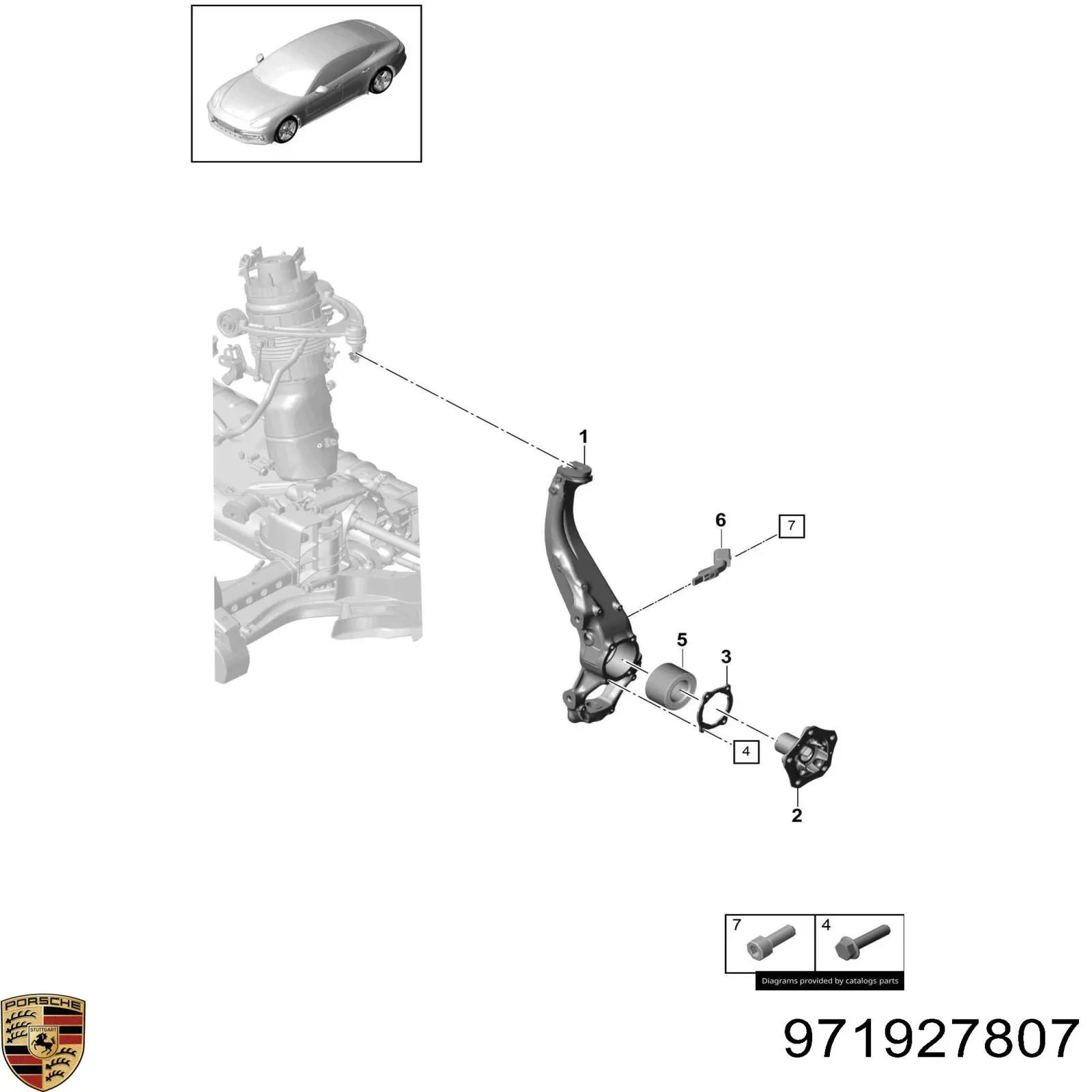 971927807 Porsche Sensor ABS