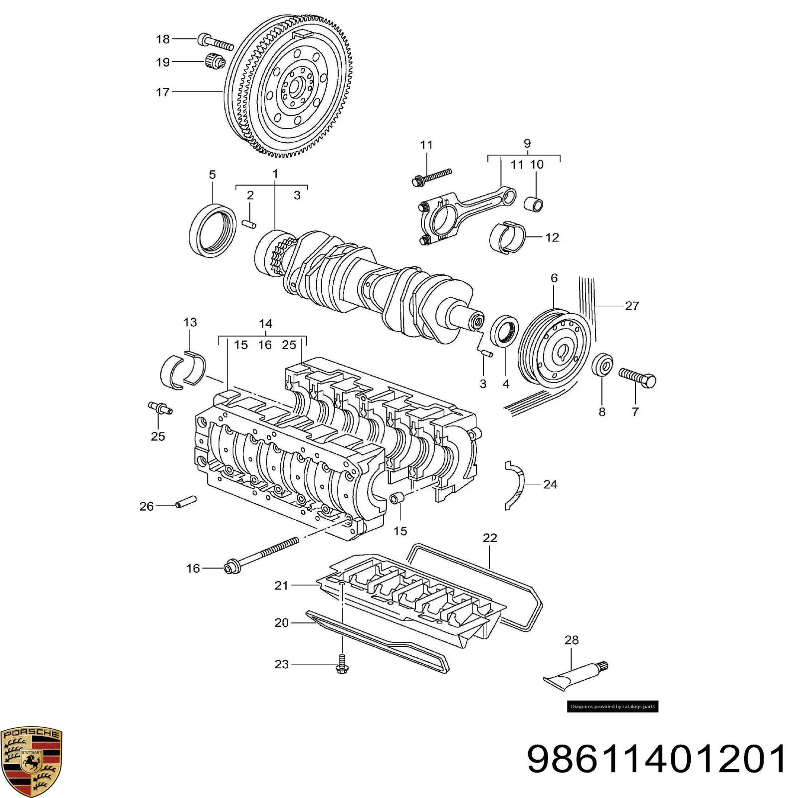 Volante bimasa VAG 98611401205