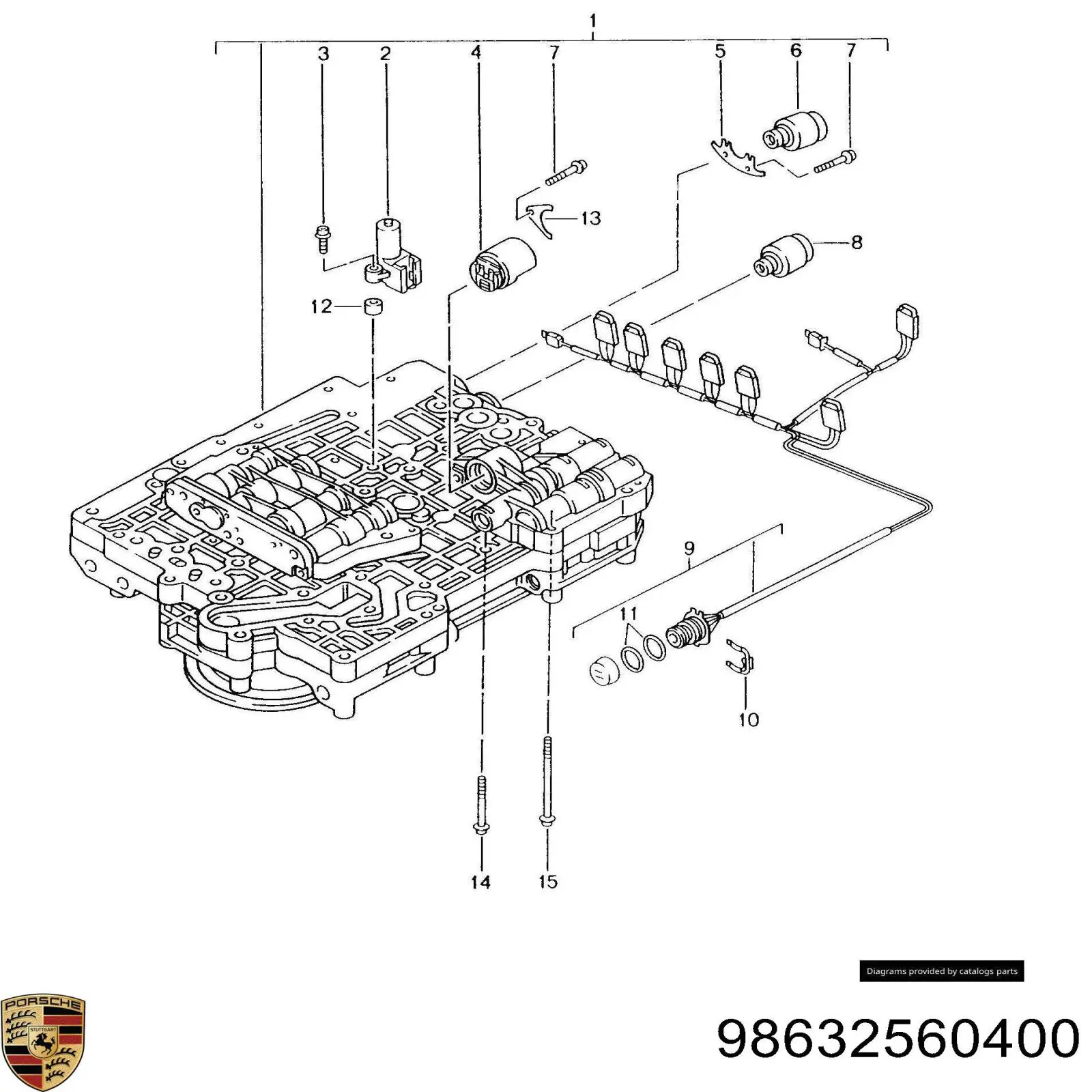 98632560400 Porsche