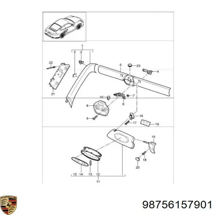 98756157901 Porsche