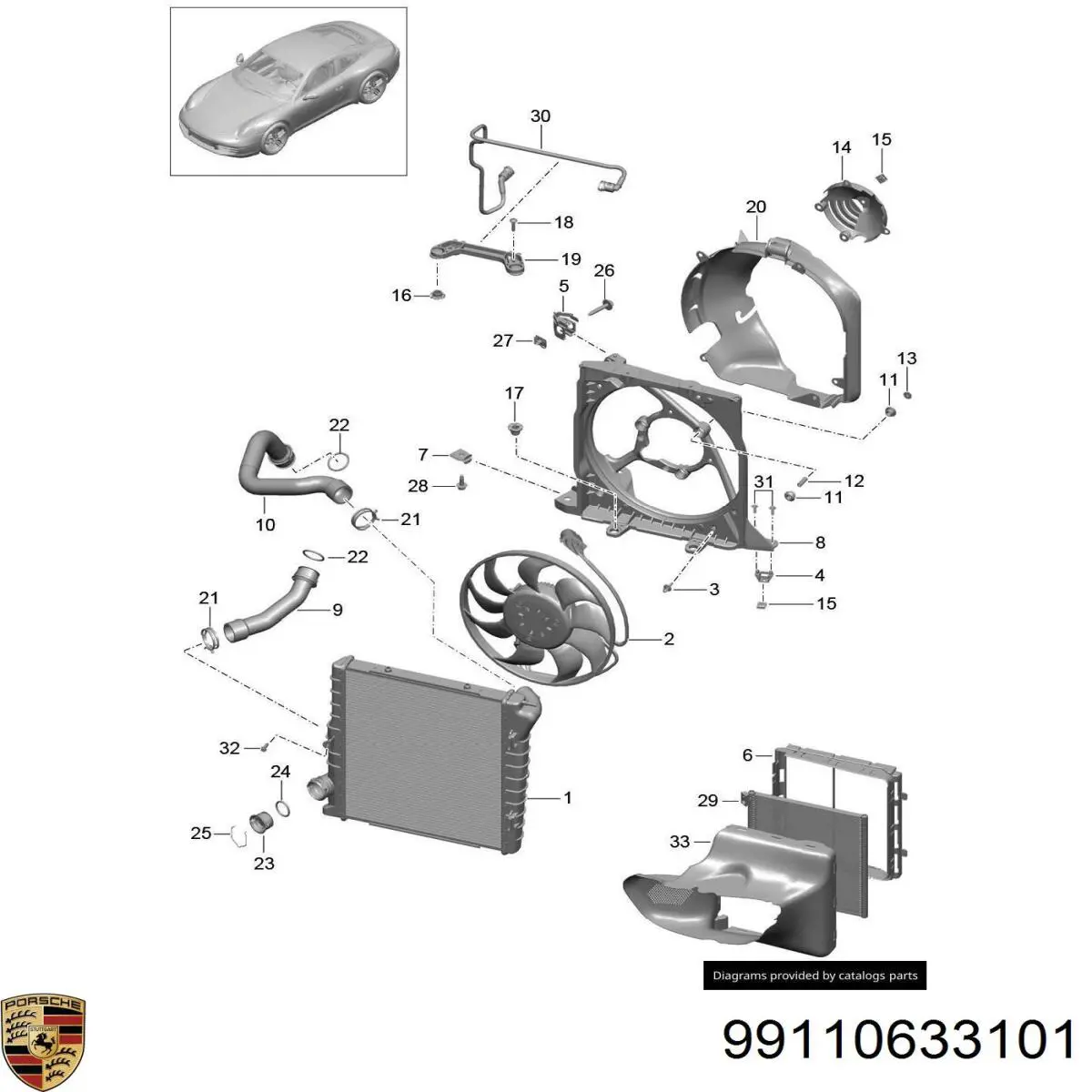 99110633101 Porsche