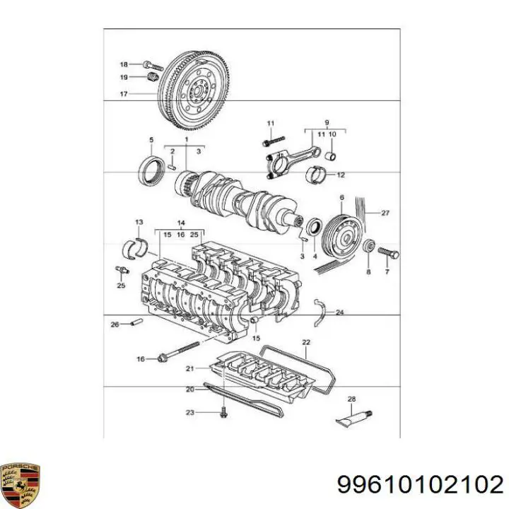 99610102102 Porsche