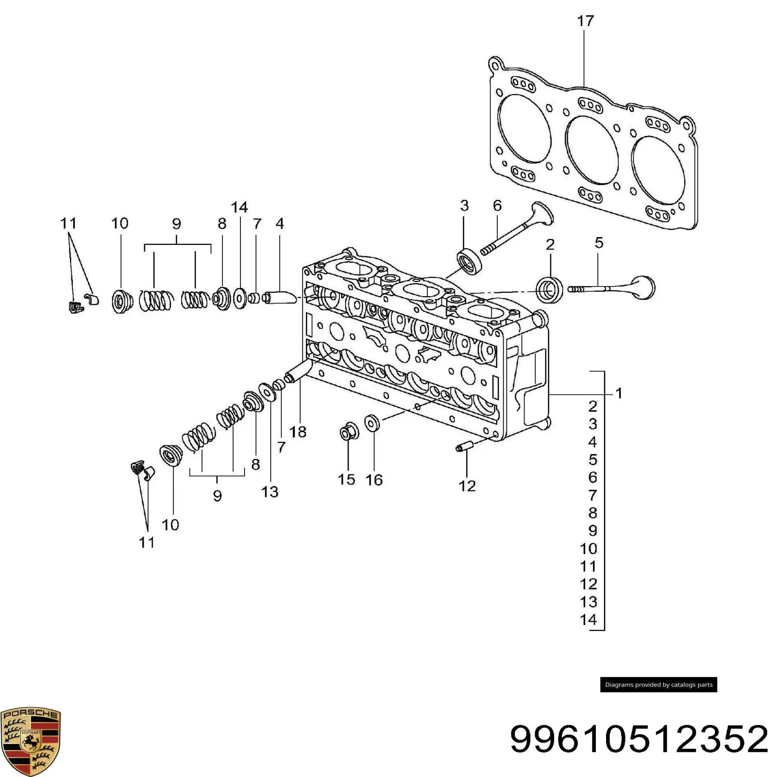  Porsche 99610512352 precio, desde  