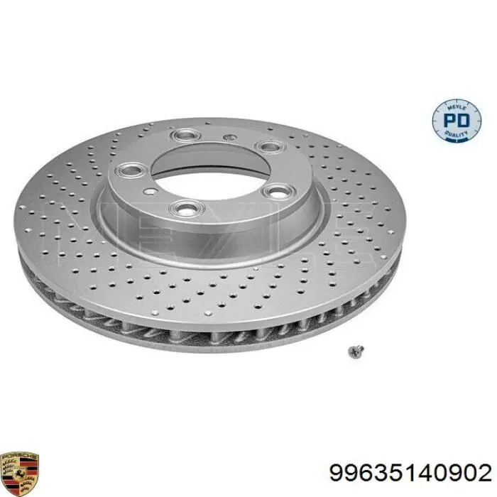 99635140902 Porsche freno de disco delantero