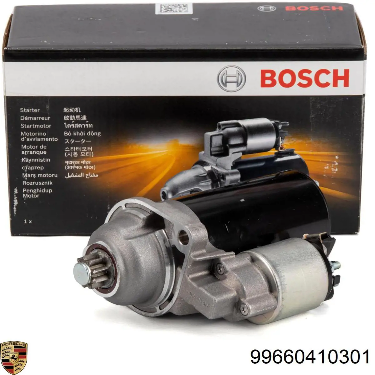 99660410301 Porsche motor de arranque