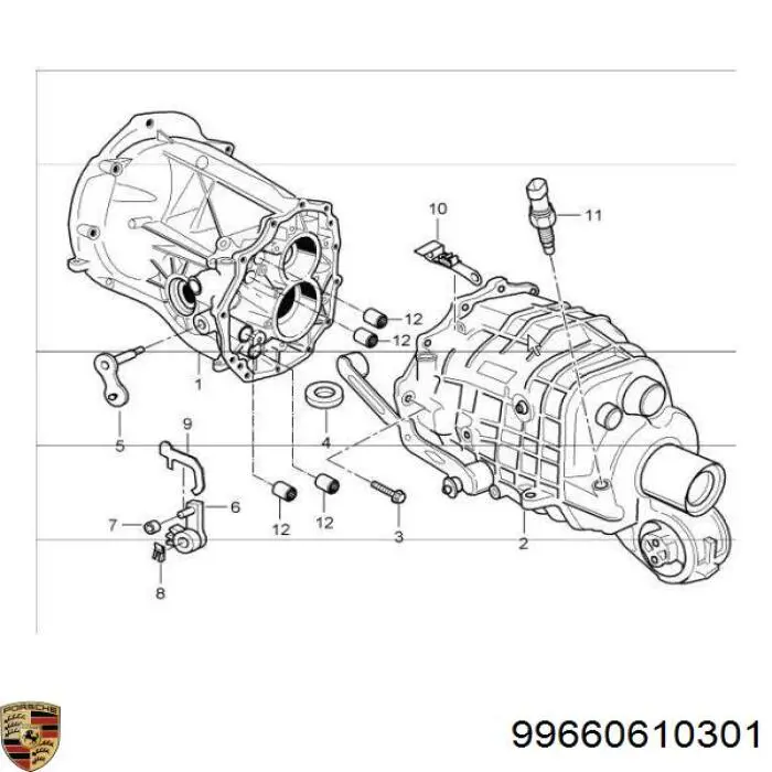 Interruptor, piloto de marcha atrás Opel Combo