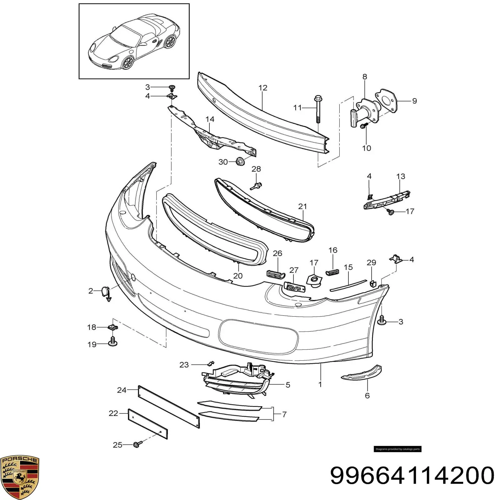 99664114200 Porsche