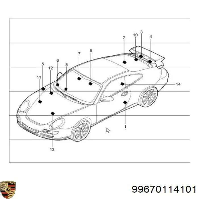 99670114101 Porsche