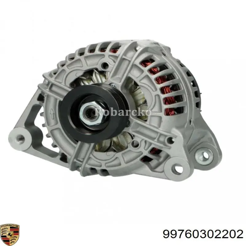 99760302202 Porsche alternador