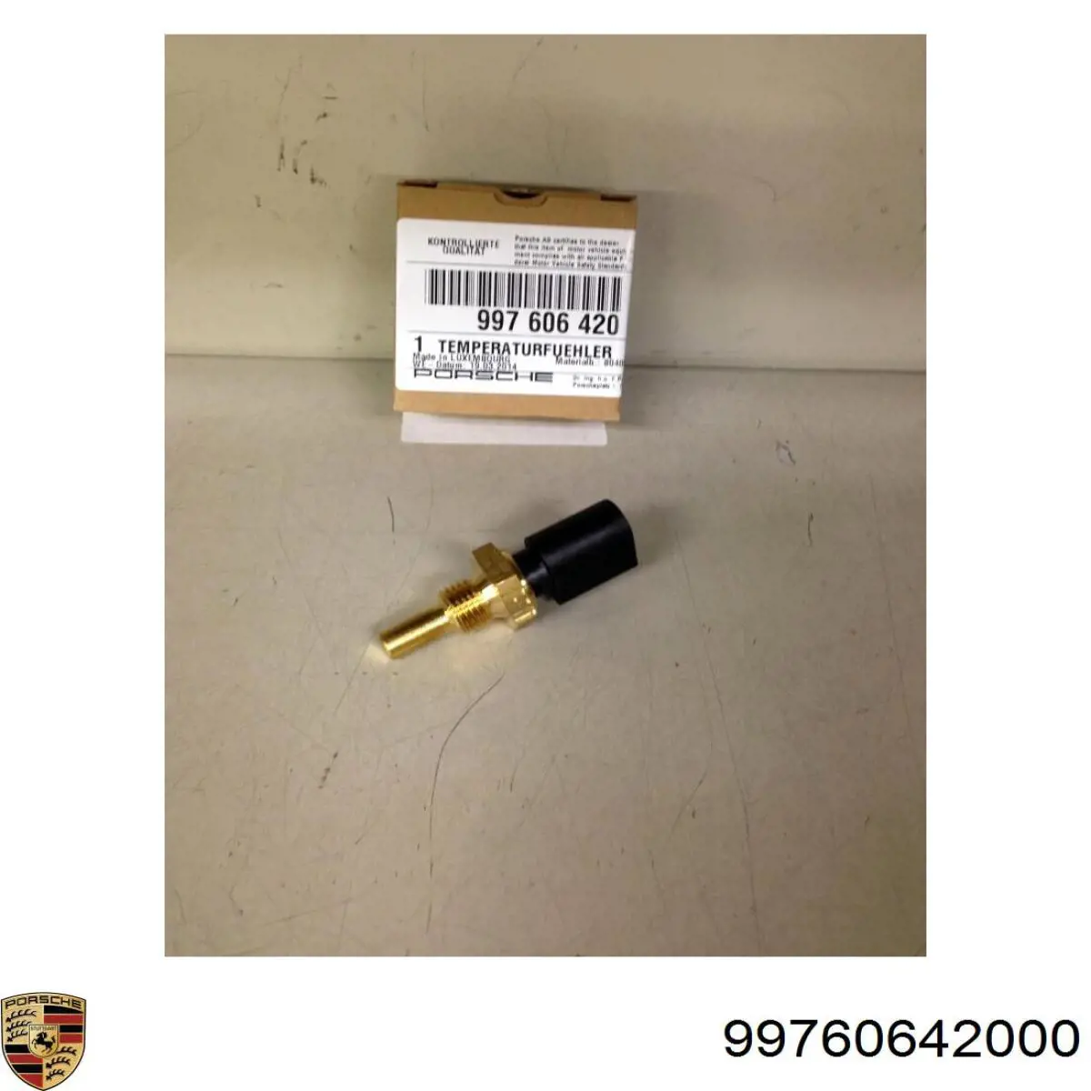 Comprar 99760642000 Porsche Sensor de temperatura de agua