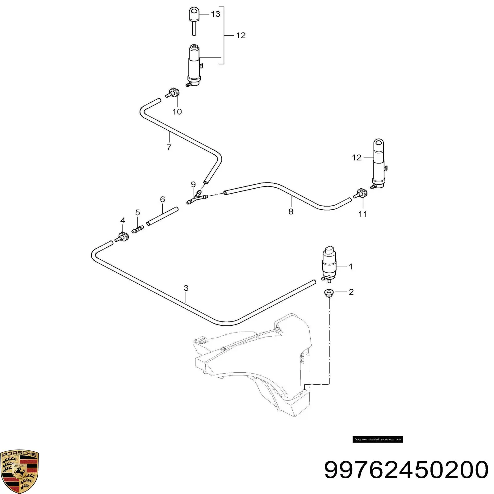 99762450200 Porsche bomba lavafaros