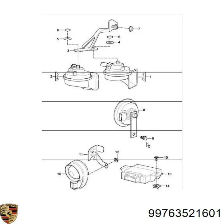 99763521600 Porsche