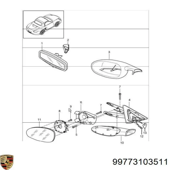 99773103511 Porsche