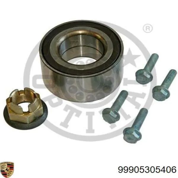 99905305406 Porsche cojinete de rueda delantero