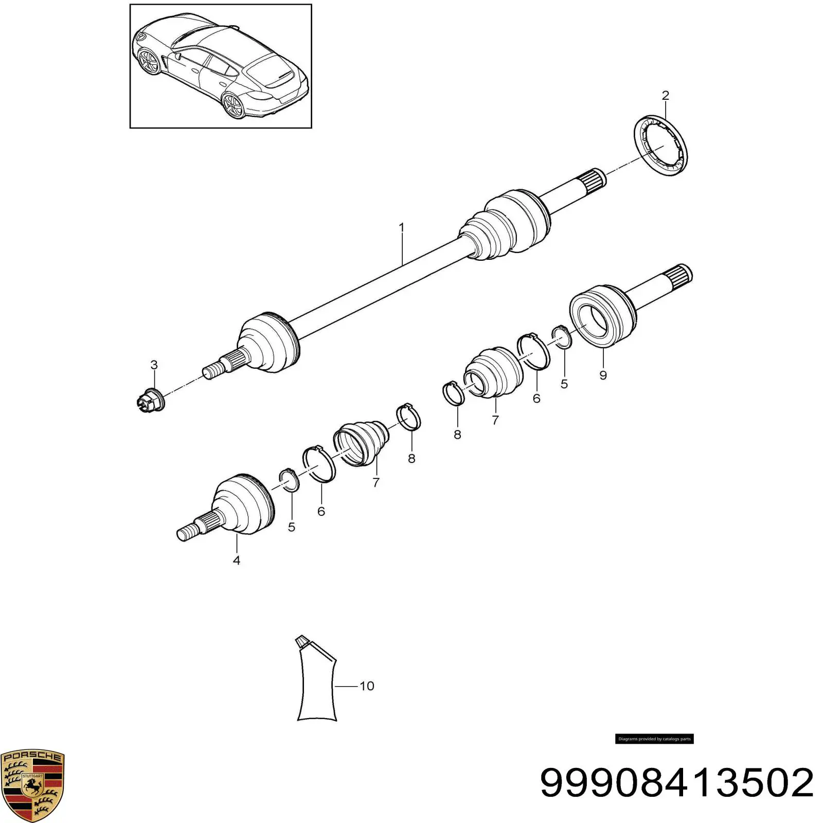 99908413502 Porsche