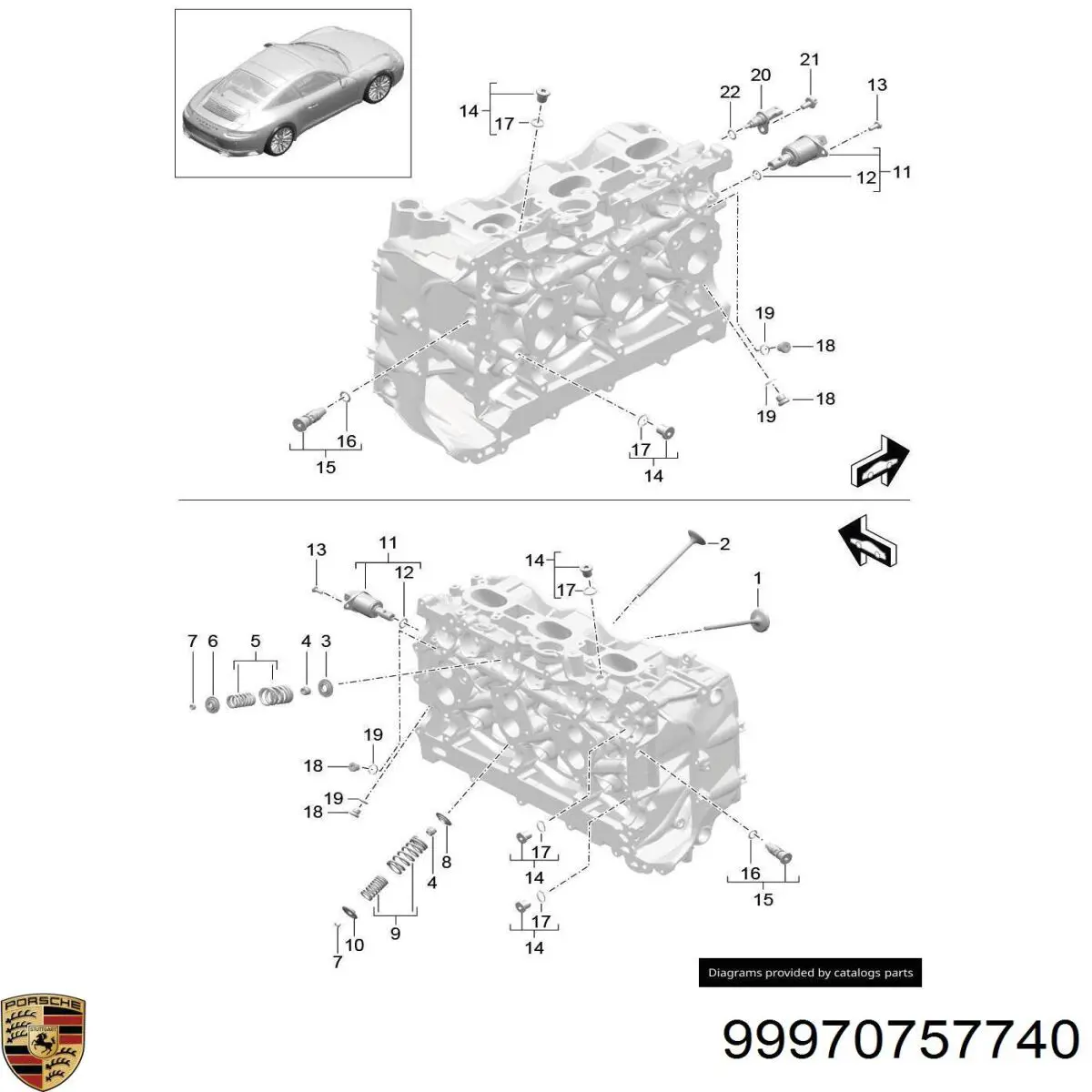 Comprar 99970757740 Porsche 