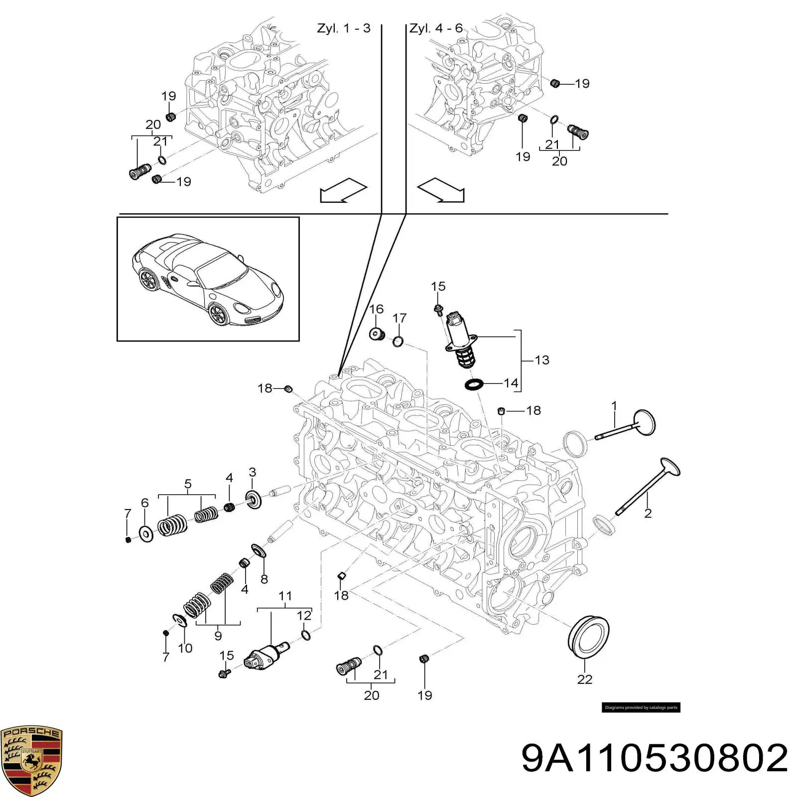 9A110530802 Porsche 