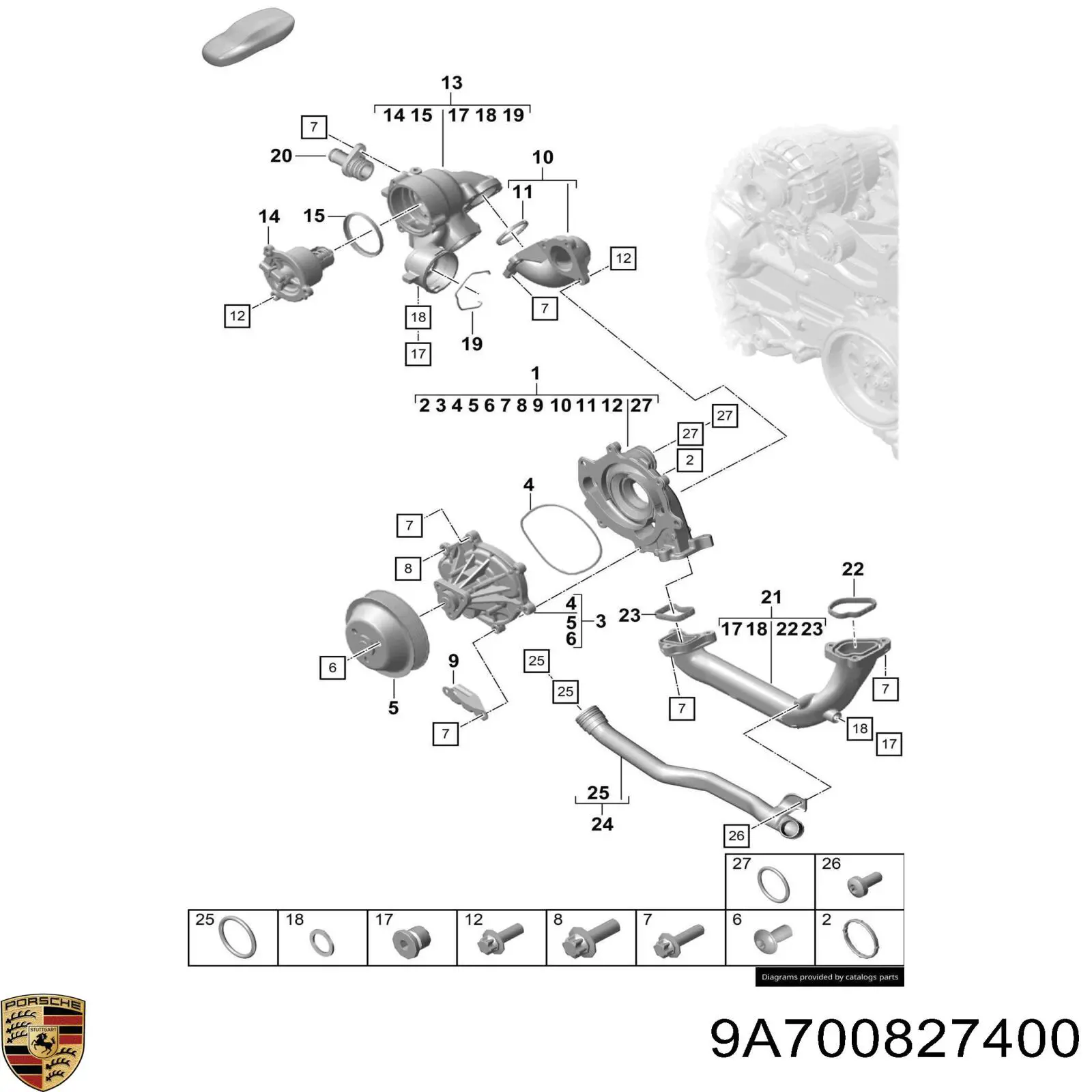Junta de termostato Ssang Yong 0179972348 precio, desde 3,72 EUR