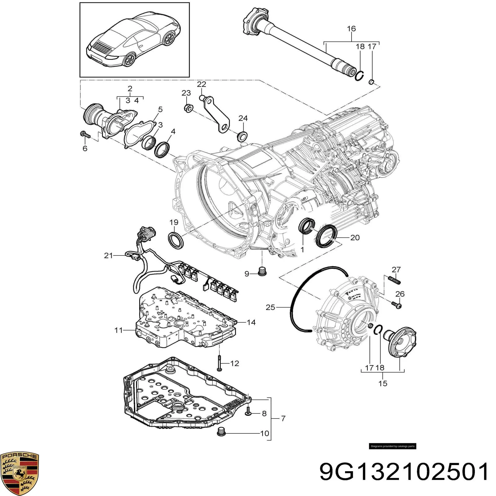 Comprar 9G132102501 Porsche 