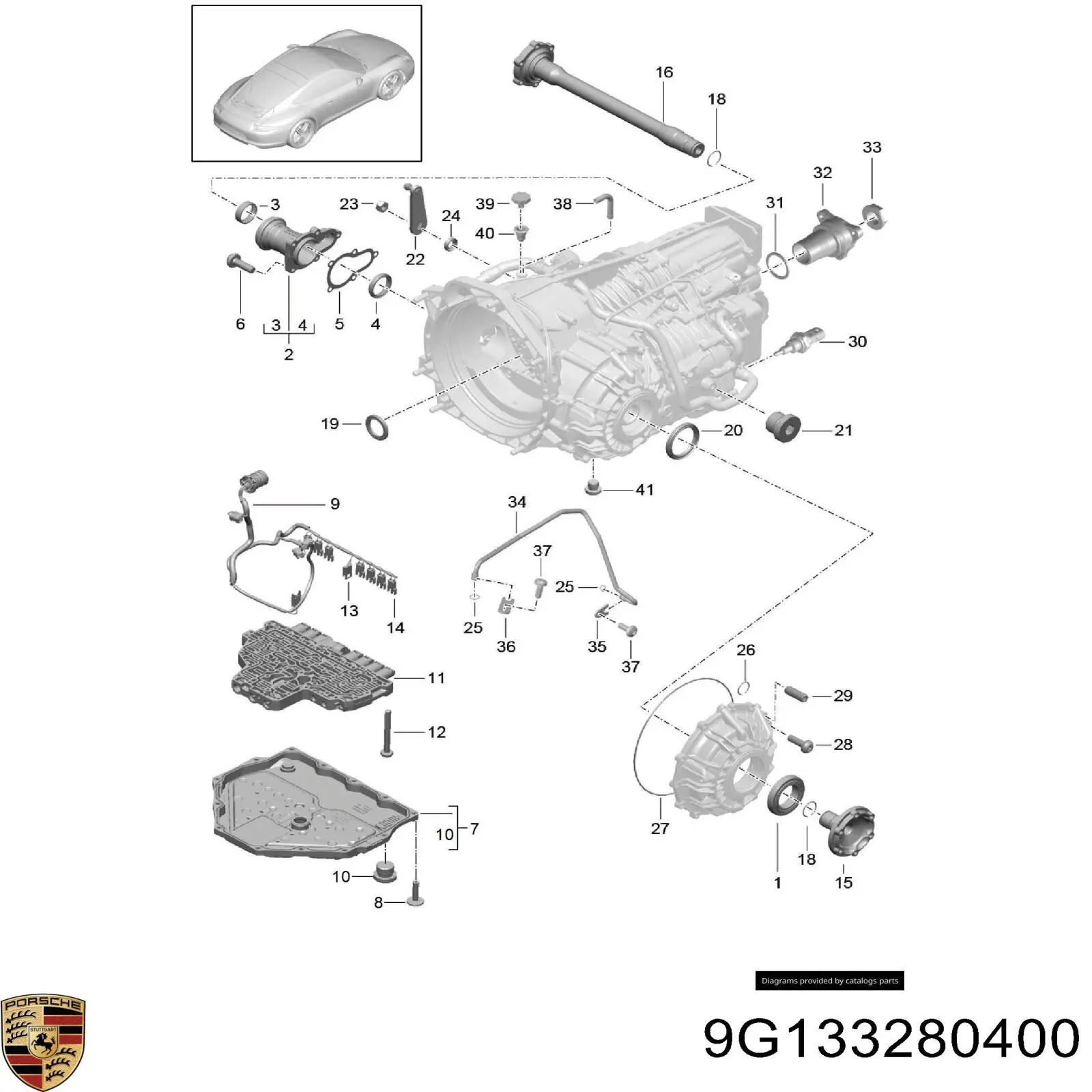 9G133280400 Porsche