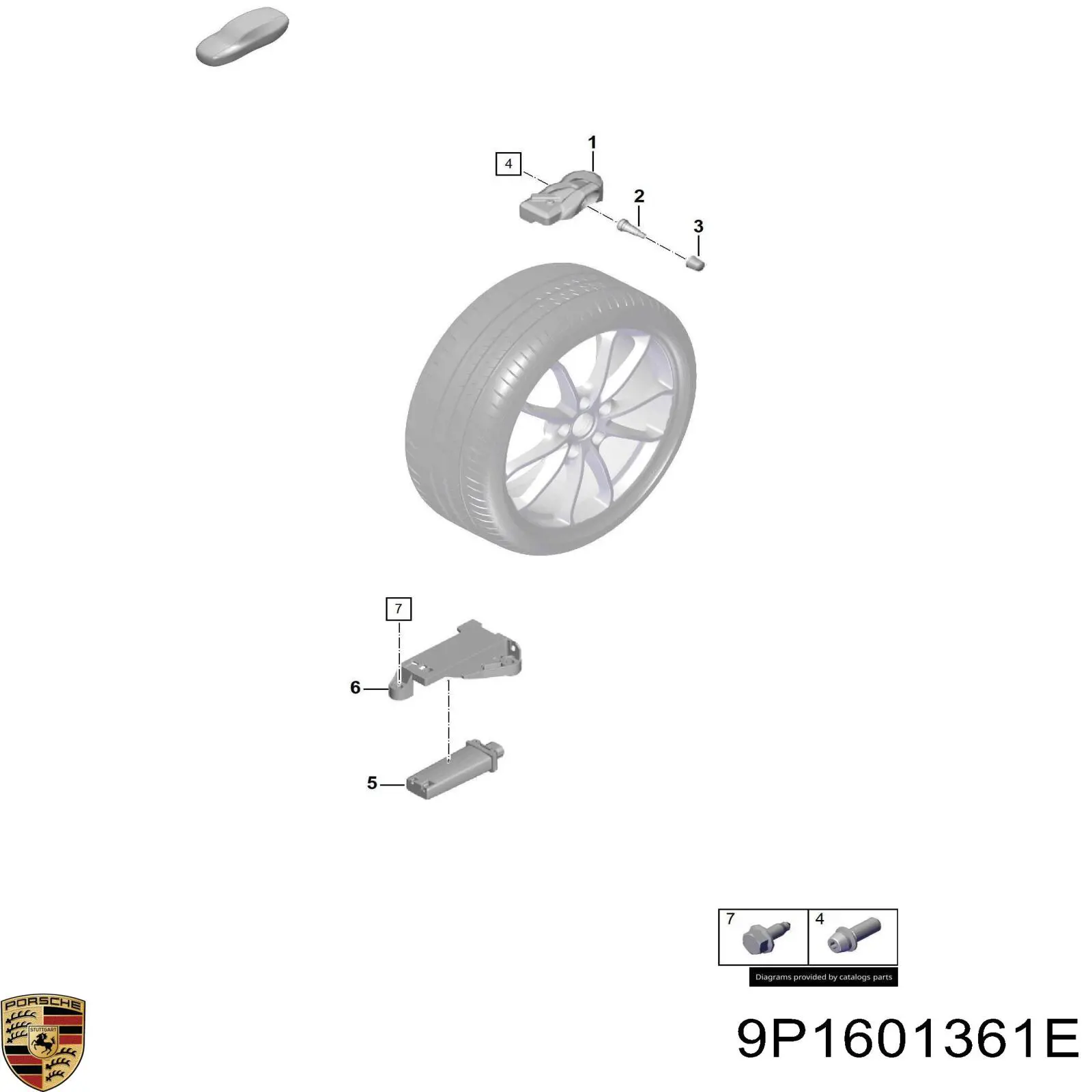  Porsche 9P1601361G precio, desde 25,59 EUR