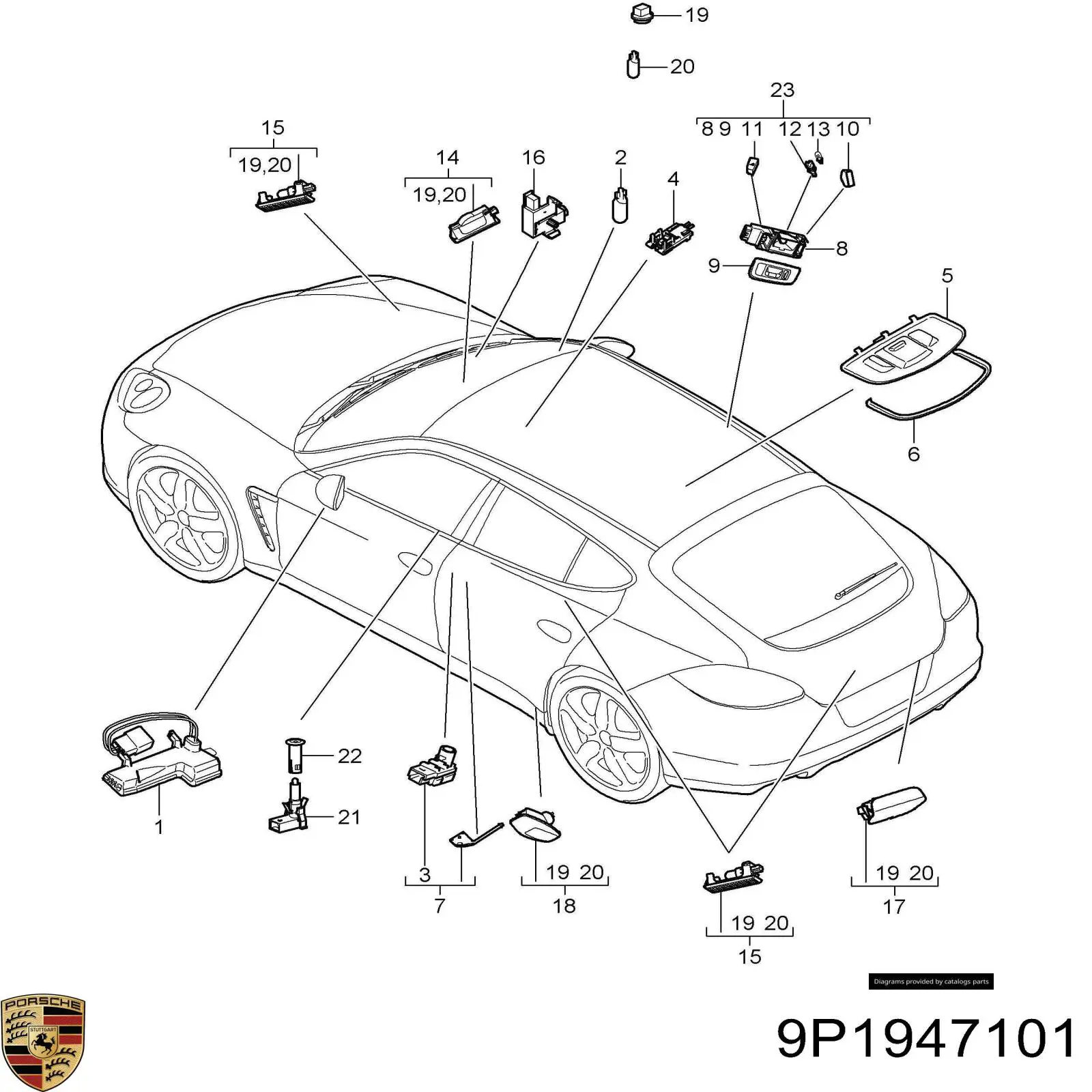 99163213700 Porsche