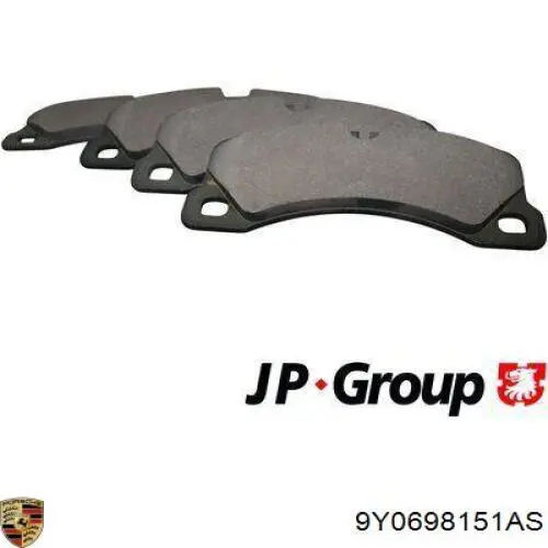 Pastillas freno delanteras Porsche 9Y0698151AS precio, desde 64,95 EUR