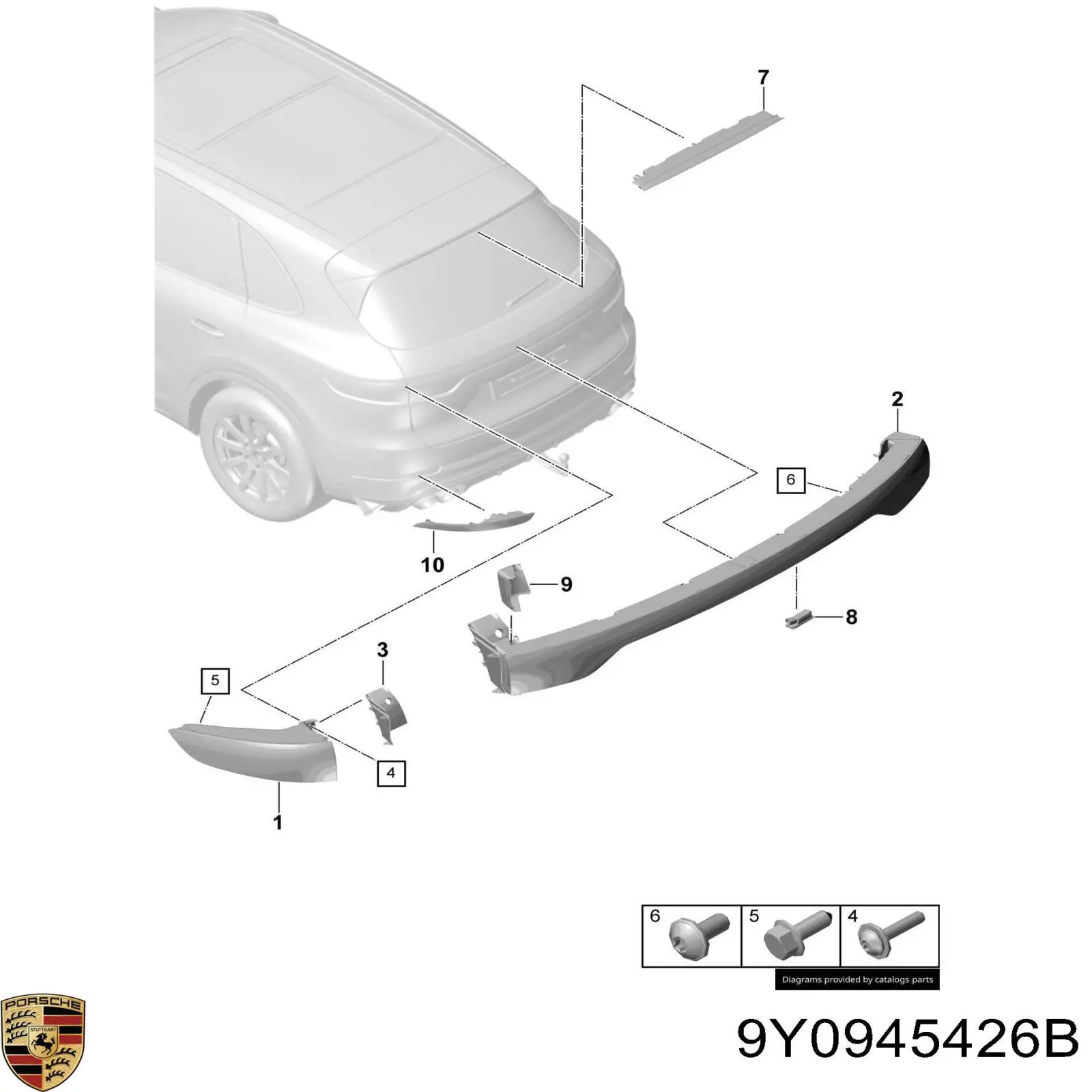 9Y0945426B Porsche