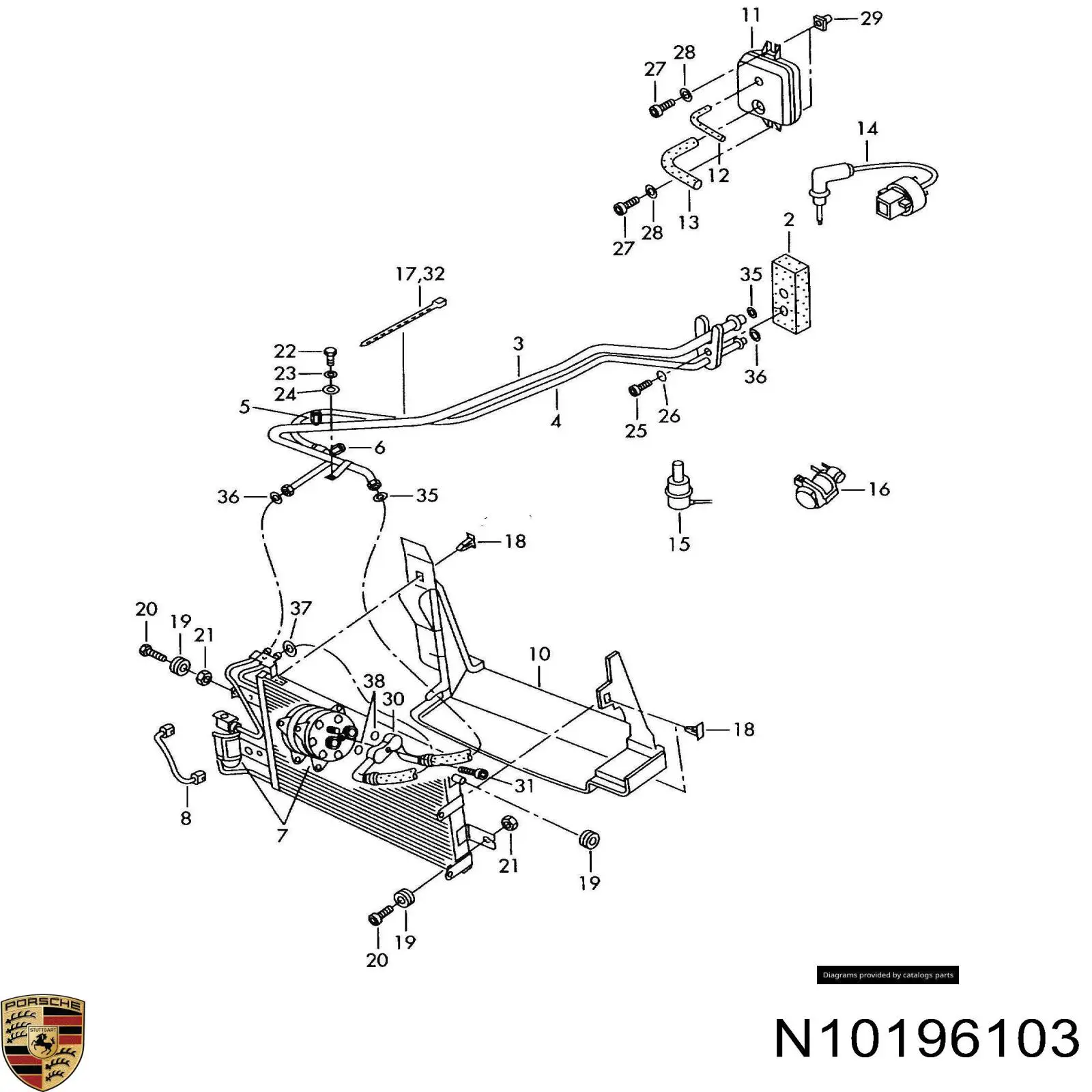  Porsche N10196103 precio, desde 1,45 EUR