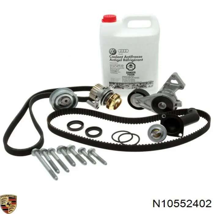 Juego de pernos de suspensión delantera VAG N10552401 precio, desde 5,08 EUR