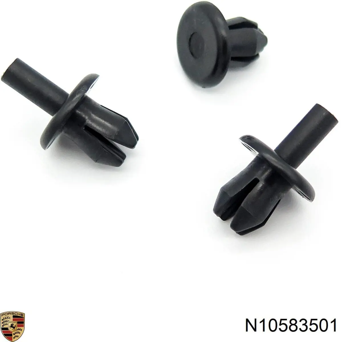 N10583501 Porsche clips de fijación para rejilla de radiador