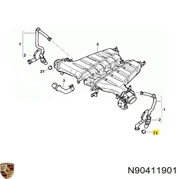 N90411901 Porsche