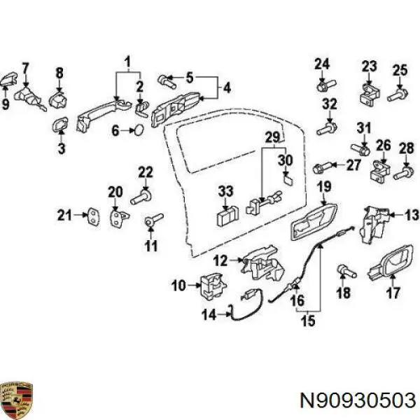 N90930503 Porsche