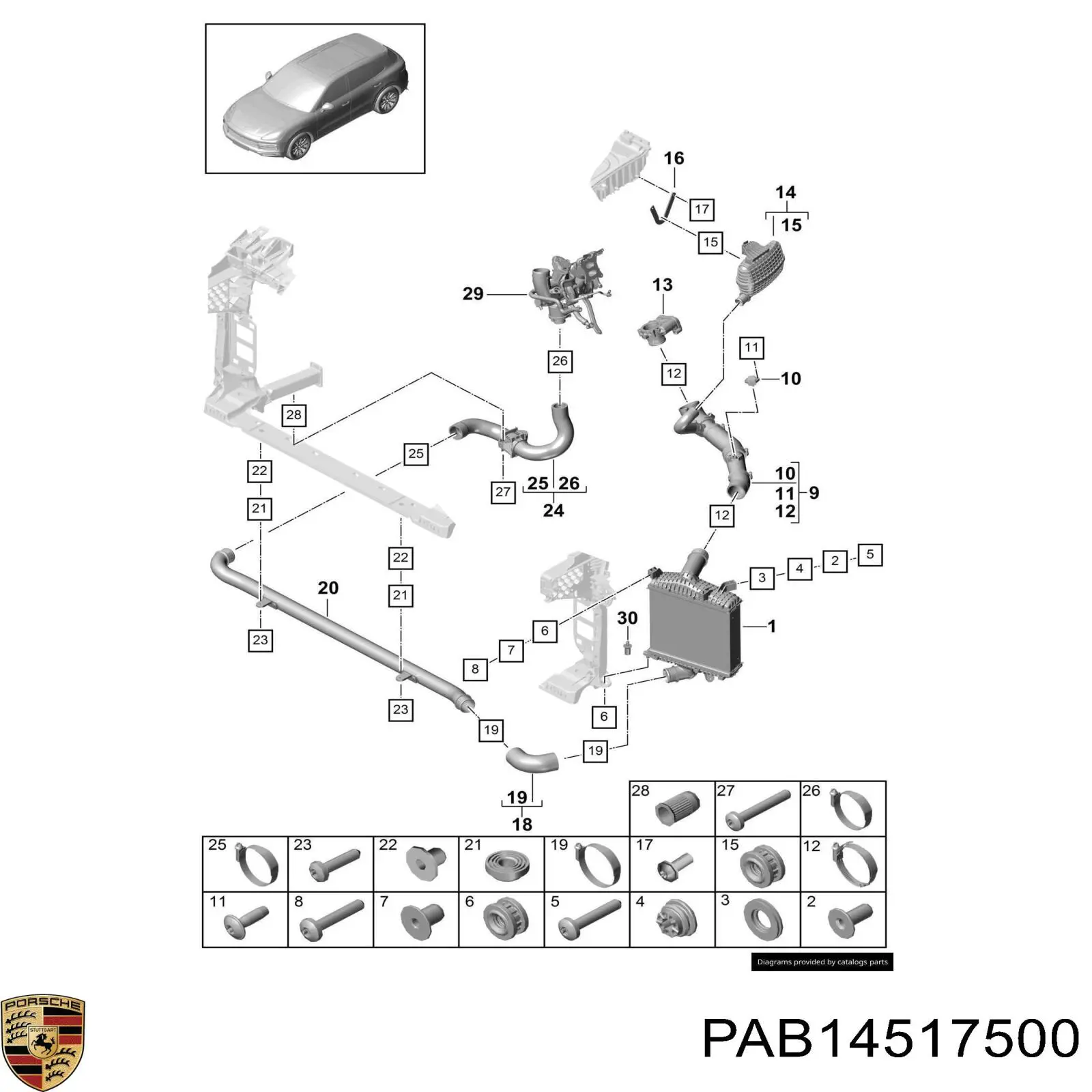 PAB14517500 Porsche