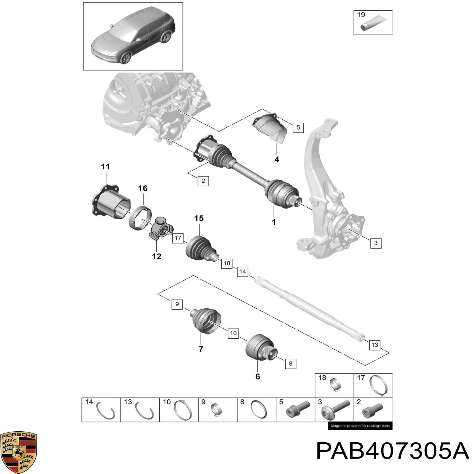 XXPAB407305A Market (OEM)