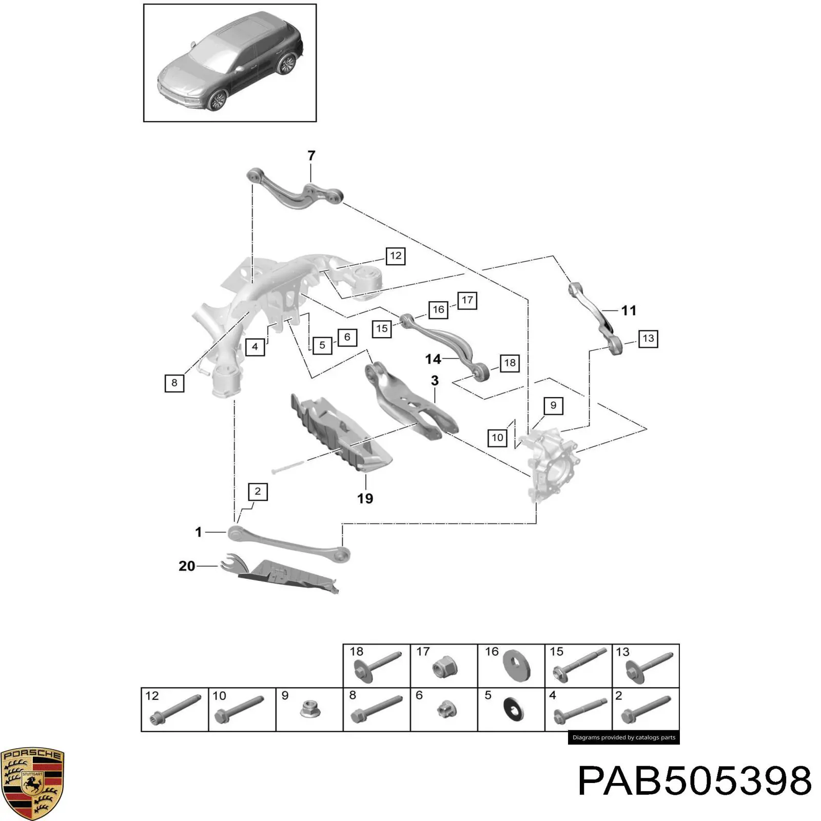 PAB505398 Porsche