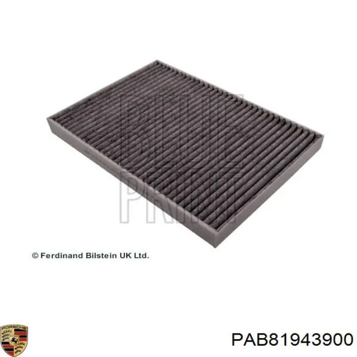 PAB81943900 Porsche filtro habitáculo
