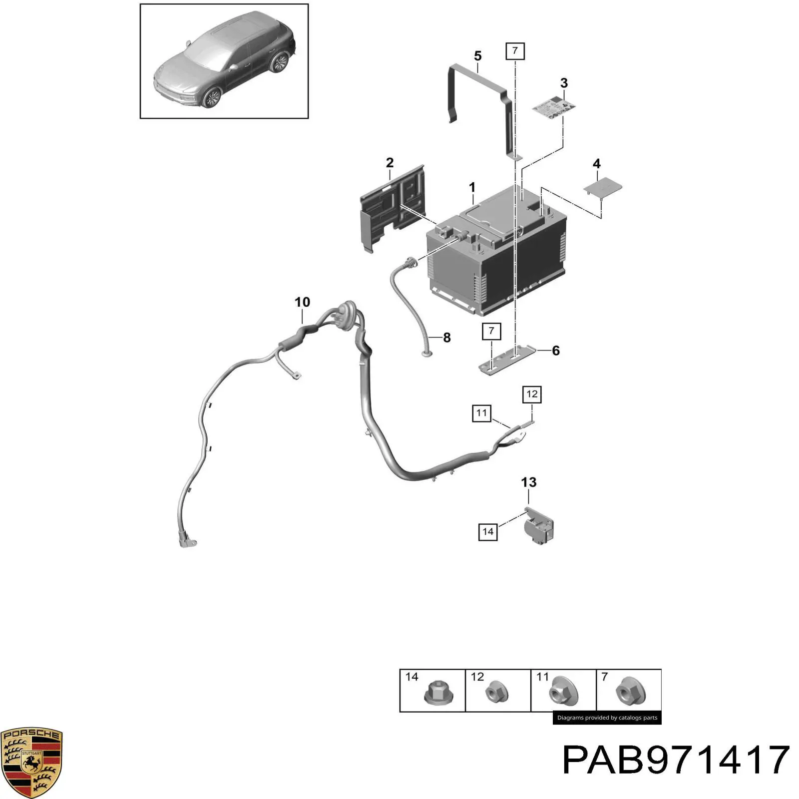 PAB971417 Porsche