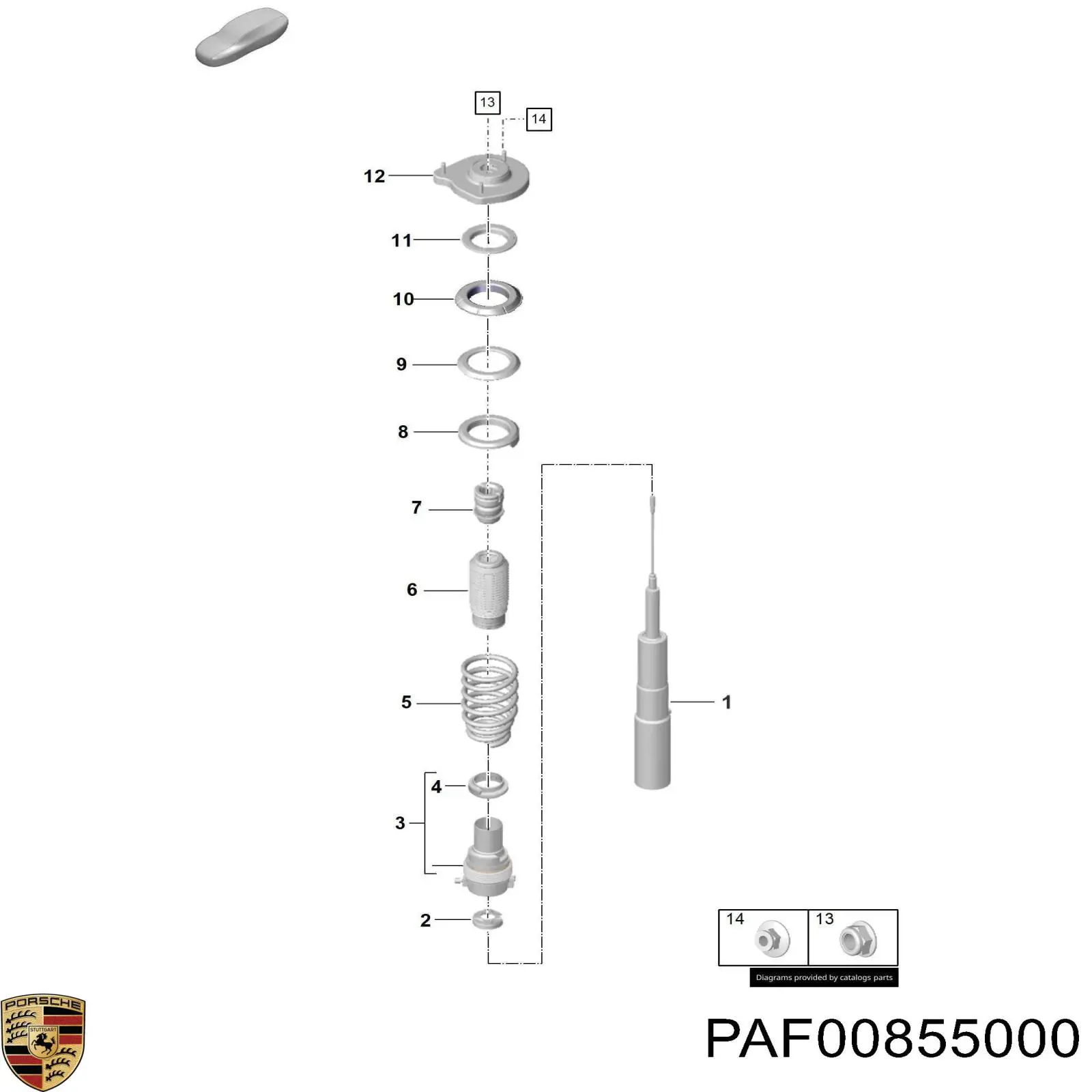 PAF00855000 Porsche