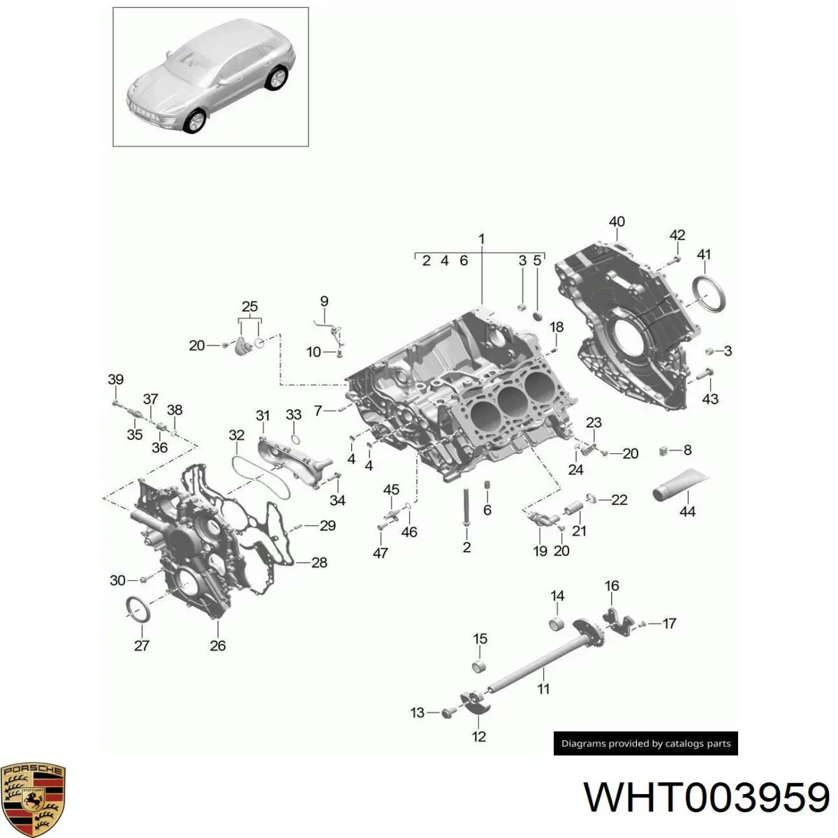 WHT003959 Porsche