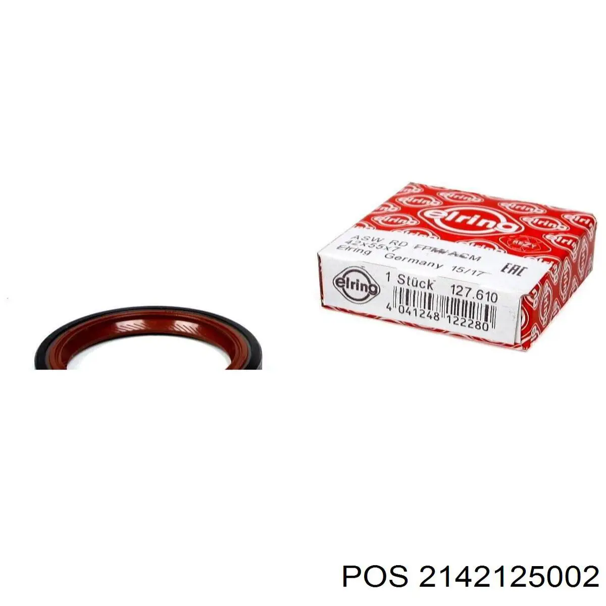 Anillo retén, cigüeñal frontal Opel Vectra