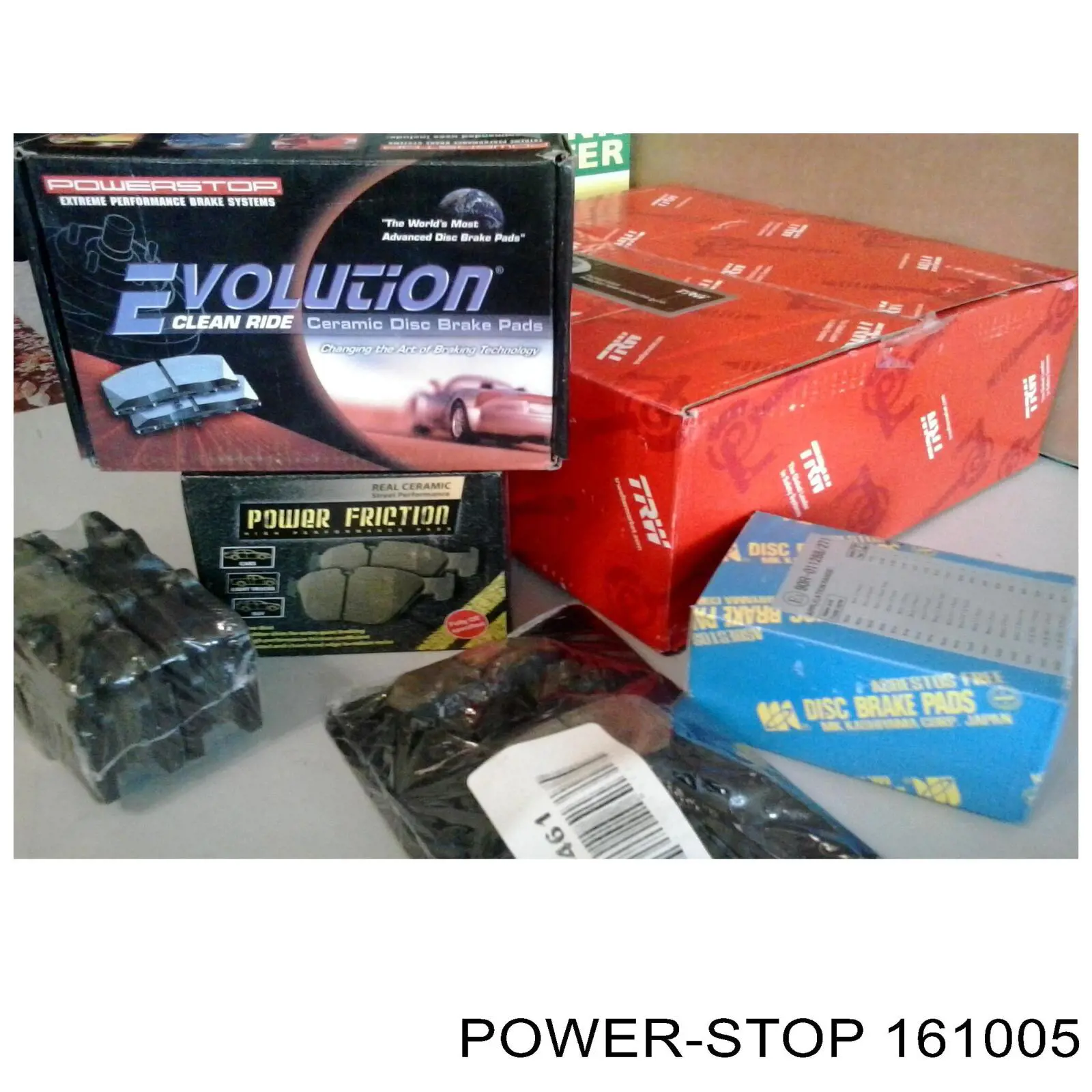 161005 Power Stop Pastillas delanteras