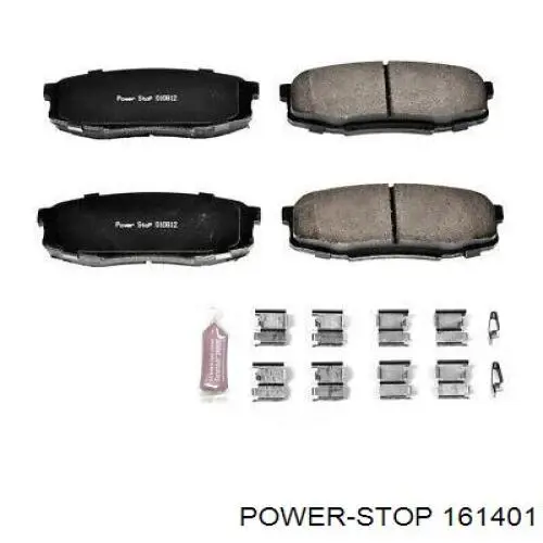 Pastillas de freno 161401 Power Stop
